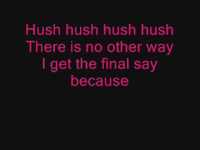 pochette album Hush hush (i will survive remix)