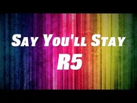 pochette album Say you'll stay