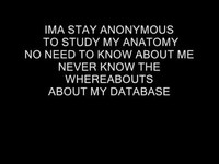 pochette album Anonymous