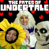 pochette album The fates of undertale