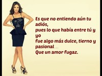 pochette album Amor fugaz