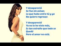 pochette album Desapareció