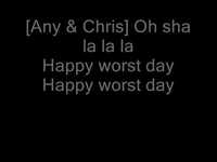 pochette album Happy worst day