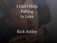 pochette album I can't help falling in love