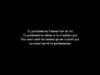 pochette album Tu pardonneras