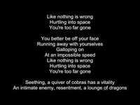 pochette album Thoughts wasted