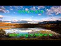 pochette album Something to believe in