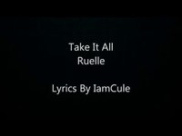 pochette album Take it all