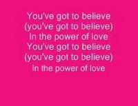 pochette album The power of love