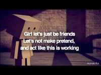 pochette album Just be friends