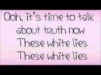 pochette album White lies