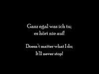 pochette album Es hort nie auf
