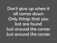 pochette album Just around the corner