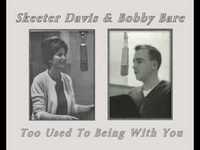 pochette album Too used to being with you