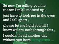 pochette album In my arms