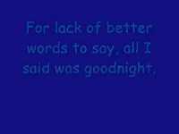 pochette album A goodnight's sleep