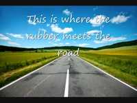 pochette album Rubber meets the road