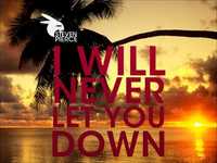 pochette album I will never let you down