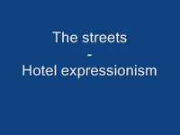 pochette album Hotel expressionism