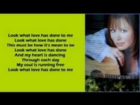 pochette album Look what love has done to me