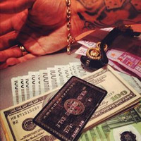 pochette album Black card