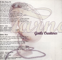 pochette album Gentle creatures