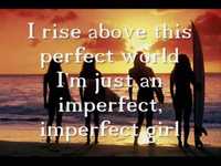 pochette album Imperfect girl