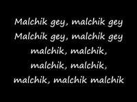 pochette album Mal'chik gey