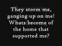 pochette album The tempest