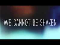 pochette album We cannot be shaken