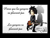 pochette album Boys don't cry (traduction)