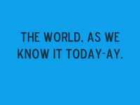 pochette album The world