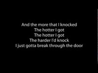 pochette album Gotta knock a little harder