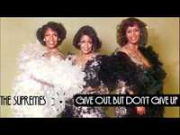 pochette album Give out, but don't give up