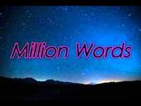 pochette album Million words