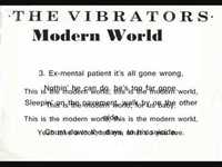 pochette album Modern world