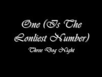 pochette album One (is the loneliest number)