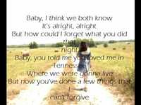 pochette album Me and tennessee