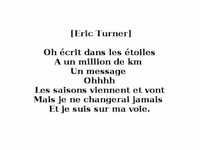 pochette album Written in the stars (traduction)