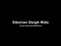 pochette album Siberian sleigh ride