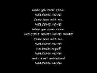 pochette album Welcome