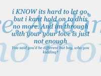 pochette album I told ya