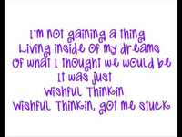 pochette album Wishful thinking