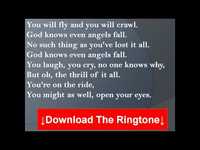 pochette album Even angels fall