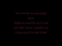 pochette album All i have