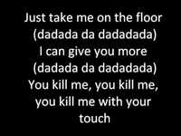 pochette album Take me on the floor