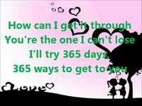 pochette album 365 days