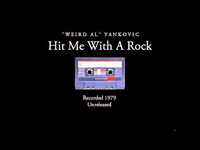 pochette album Hit me with a rock