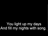 pochette album Light up my life