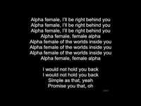 pochette album Alpha female